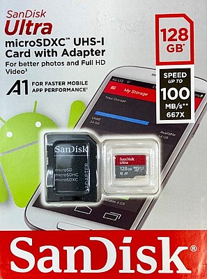 ����� ����� SD ���� 128GB