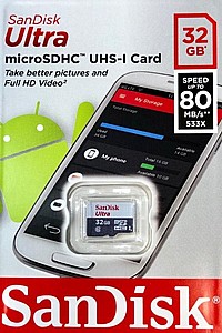 ����� ����� SD ���� 32GB